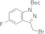 1H-Indazole-1-carboxylic acid, 3-(broMoMethyl)-5-fluoro-, 1,1-diMethylethyl ester