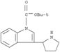 1H-Indole-1-carboxylicacid, 3-(2-pyrrolidinyl)-, 1,1-dimethylethyl ester