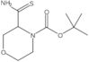 1,1-Dimethylethyl 3-(aminothioxomethyl)-4-morpholinecarboxylate