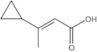 3-Cyclopropyl-2-butenoic acid