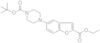 4-(2-(ethoxycarbonyl)-5-benzofuranyl)-1-piperazinecarboxylic acid tert-butyl ester