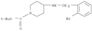 1-Piperidinecarboxylicacid, 4-[[(2-bromophenyl)methyl]amino]-, 1,1-dimethylethyl ester