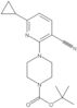 1,1-Dimethylethyl 4-(3-cyano-6-cyclopropyl-2-pyridinyl)-1-piperazinecarboxylate