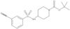 1,1-Dimethylethyl 4-[[(3-cyanophenyl)sulfonyl]amino]-1-piperidinecarboxylate