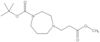 Methyl 4-[(1,1-dimethylethoxy)carbonyl]hexahydro-1H-1,4-diazepine-1-propanoate