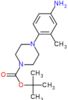 tert-butyl 4-(4-amino-2-methylphenyl)piperazine-1-carboxylate