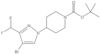 1,1-Dimethylethyl 4-[4-bromo-3-(difluoromethyl)-1H-pyrazol-1-yl]-1-piperidinecarboxylate