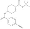 1,1-Dimethylethyl 4-[(4-cyanobenzoyl)amino]-1-piperidinecarboxylate