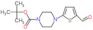 tert-butyl 4-(5-formyl-2-thienyl)piperazine-1-carboxylate