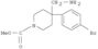 1-Piperidinecarboxylicacid, 4-(aminomethyl)-4-(4-bromophenyl)-, methyl ester