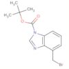 1H-Benzimidazole-1-carboxylic acid, 4-(bromomethyl)-,1,1-dimethylethyl ester