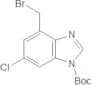 1H-Benzimidazole-1-carboxylic acid, 4-(bromomethyl)-6-chloro-, 1,1-dimethylethyl ester