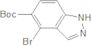 4-BroMo-1H-indazol-5-carboxylic acid tert-butyl ester
