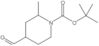 1,1-Dimethylethyl 4-formyl-2-methyl-1-piperidinecarboxylate