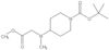 1,1-Dimethylethyl 4-[(2-methoxy-2-oxoethyl)methylamino]-1-piperidinecarboxylate