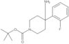 1-Piperidinecarboxylic acid, 4-amino-4-(2-fluorophenyl)-, 1,1-dimethylethyl ester