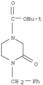 1-Piperazinecarboxylicacid, 3-oxo-4-(phenylmethyl)-, 1,1-dimethylethyl ester