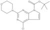 1,1-Dimethylethyl 4-chloro-2-(4-morpholinyl)-7H-pyrrolo[2,3-d]pyrimidine-7-carboxylate
