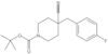 1,1-Dimethylethyl 4-cyano-4-[(4-fluorophenyl)methyl]-1-piperidinecarboxylate