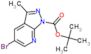 2-Methyl-2-propanyl 5-bromo-3-methyl-1H-pyrazolo[3,4-b]pyridine-1-carboxylate