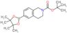 tert-butyl 6-(4,4,5,5-tetramethyl-1,3,2-dioxaborolan-2-yl)-3,4-dihydro-1H-isoquinoline-2-carboxy...