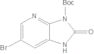 3H-IMidazo[4,5-b]pyridine-3-carboxylic acid, 6-broMo-1,2-dihydro-2-oxo-, 1,1-diMethylethyl ester