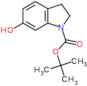 2-Methyl-2-propanyl 6-hydroxy-1-indolinecarboxylate