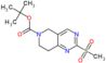 1,1-Dimethylethyl 7,8-dihydro-2-(methylsulfonyl)pyrido[4,3-d]pyrimidine-6(5H)-carboxylate