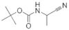 Carbamic acid, (1-cyanoethyl)-, 1,1-dimethylethyl ester (9CI)