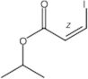 1-Methylethyl (2Z)-3-iodo-2-propenoate