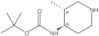 rel-1,1-Dimethylethyl N-[(3R,4R)-3-methyl-4-piperidinyl]carbamate