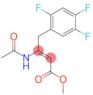 (2Z)-3-(Acetilamino)-4-(2,4,5-trifluorofenil)-2-butenoato di metile