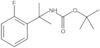 1,1-Dimethylethyl N-[1-(2-fluorophenyl)-1-methylethyl]carbamate