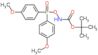 N-bis(4-méthoxyphényl)phosphoryloxycarbamate de tert-butyle