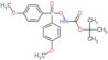 tert-butyl N-bis(4-methoxyphenyl)phosphoryloxycarbamate