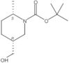 1,1-Dimethylethyl (2S,5R)-5-(hydroxymethyl)-2-methyl-1-piperidinecarboxylate