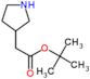 tert-butyl 2-pyrrolidin-3-ylacetate