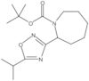 1,1-Dimethylethyl hexahydro-2-[5-(1-methylethyl)-1,2,4-oxadiazol-3-yl]-1H-azepine-1-carboxylate