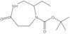 1,1-Dimethylethyl 2-ethylhexahydro-5-oxo-1H-1,4-diazepine-1-carboxylate