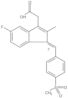 (Z)-5-Fluoro-2-methyl-1-[4-(methylsulfonyl)benzylidene]-1H-indene-3-acetic acid