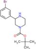tert-butyl 3-(3-bromophenyl)piperazine-1-carboxylate