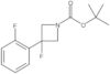 1,1-Dimethylethyl 3-fluoro-3-(2-fluorophenyl)-1-azetidinecarboxylate