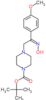 tert-butyl 4-[(2Z)-2-(hydroxyimino)-2-(4-methoxyphenyl)ethyl]piperazine-1-carboxylate