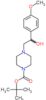 tert-butyl 4-[2-hydroxy-2-(4-methoxyphenyl)ethyl]piperazine-1-carboxylate
