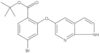 Benzoic acid, 4-bromo-2-(1H-pyrrolo[2,3-b]pyridin-5-yloxy)-, 1,1-dimethylethyl ester