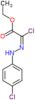 ethyl (2E)-chloro[(4-chlorophenyl)hydrazono]ethanoate