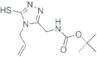 tert-butyl N-[(4-allyl-5-mercapto-4H-1,2,4-triazol-3-yl)methyl]carbamate