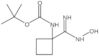 1,1-Dimethylethyl N-[1-[(hydroxyamino)iminomethyl]cyclobutyl]carbamate