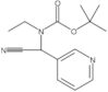 1,1-Dimethylethyl N-(cyano-3-pyridinylmethyl)-N-ethylcarbamate