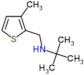 2-methyl-N-[(3-methylthiophen-2-yl)methyl]propan-2-amine